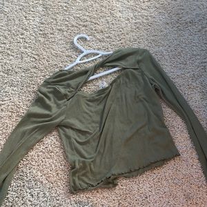 green top large for women